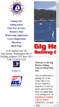 Mobile Screenshot of gigharborsailing.com